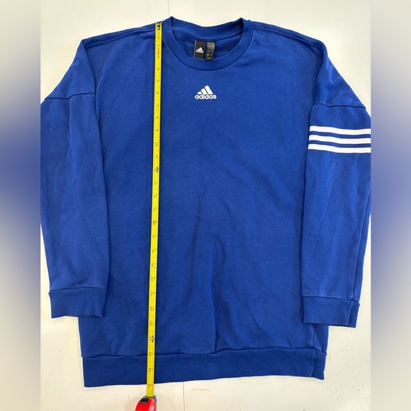 Adidas Royal Blue Crewneck with White Accents Extra Small Mint condition - Picture 7 of 7